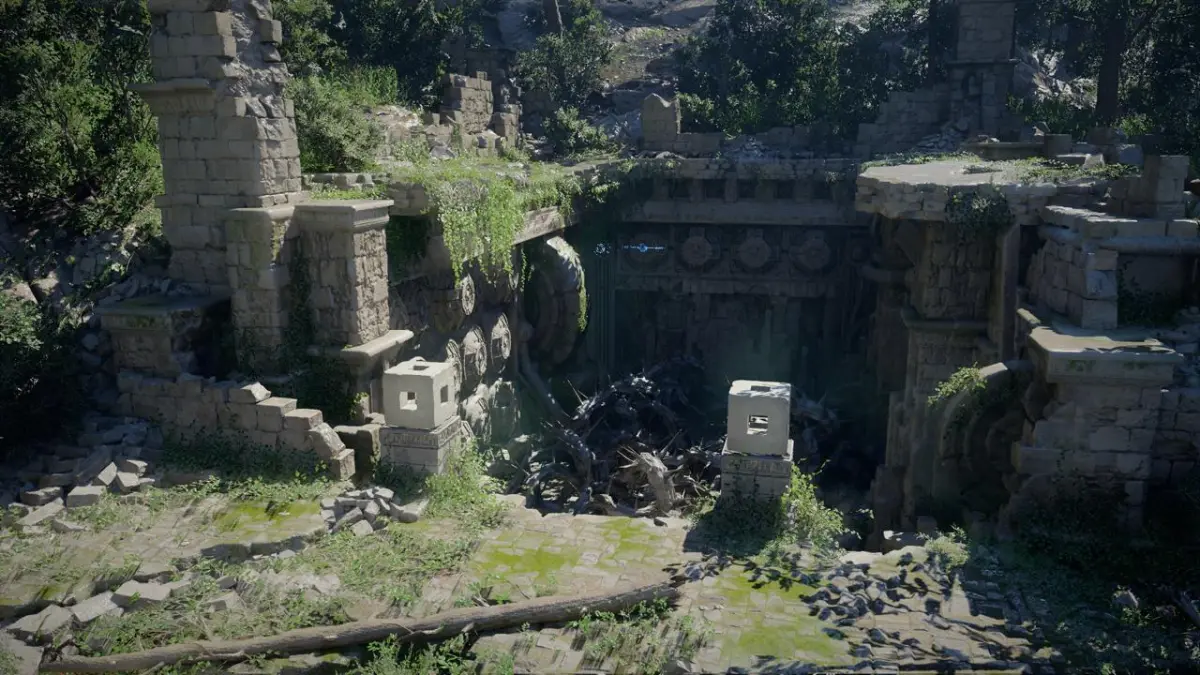 Руины на утесе в Тимбердейле в Crimson Desert: как решить загадку с каменными плитами