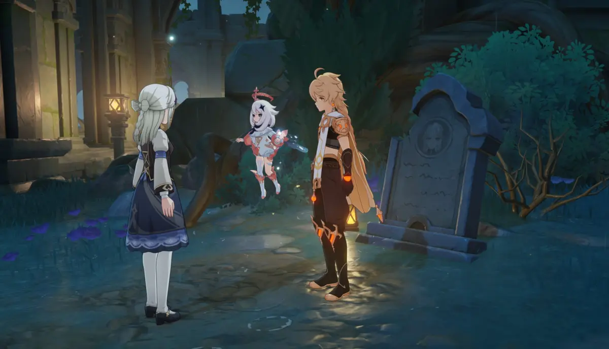 Ветер стих в Genshin Impact: как переместить статую в правильное положение