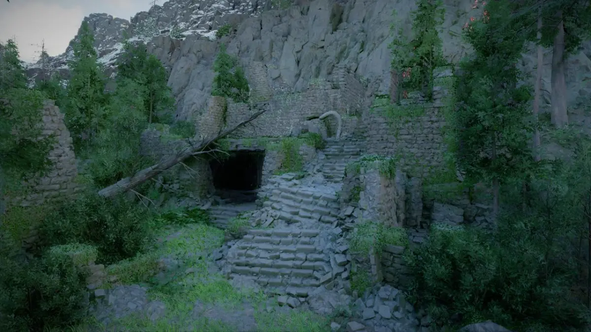 Руины Черной скалы в Crimson Desert: где найти скрытую стену