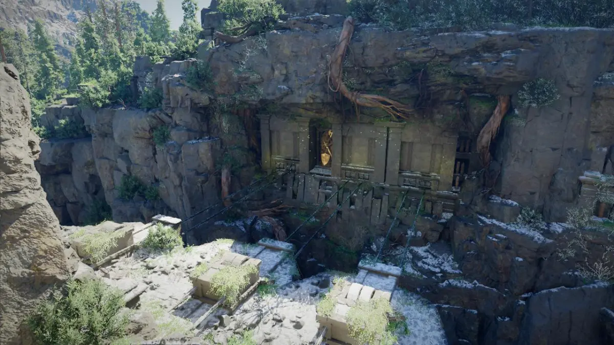 Руины в долине Пятипалой горы в Crimson Desert: правильная последовательность символов