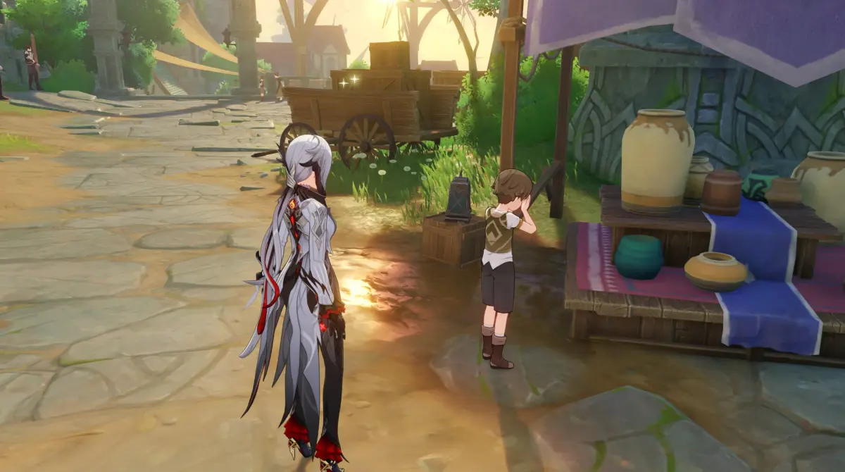 Финн в Genshin Impact: где найти Потерянный воздушный шар