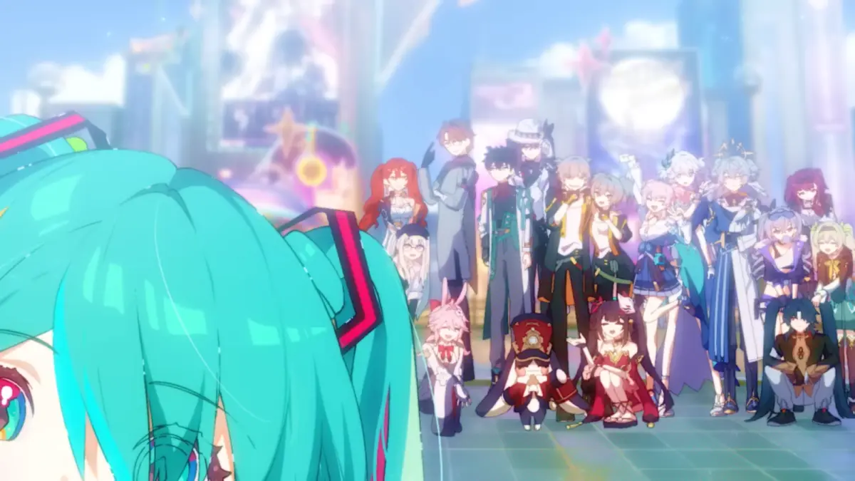 Серебряный Волк и Хацунэ Мику: новые ролики к годовщине Honkai Star Rail