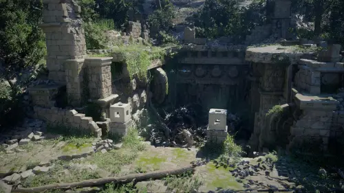 Руины на утесе в Тимбердейле в Crimson Desert: как решить загадку с каменными плитами