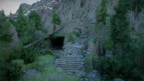 Руины Черной скалы в Crimson Desert: где найти скрытую стену