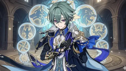 Официальный анонс молодого рыцаря Лоэна в Genshin Impact