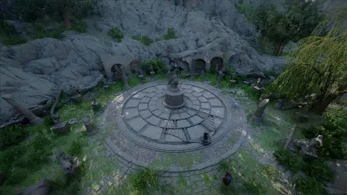 Загадка в Сером лесу в Crimson Desert: правильная последовательность символов