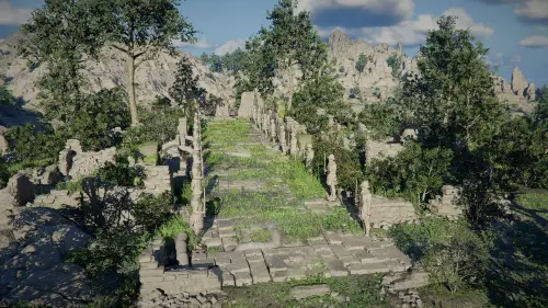 Загадка в Ущелье Дрейксфол в Crimson Desert: как пройти испытание статуи