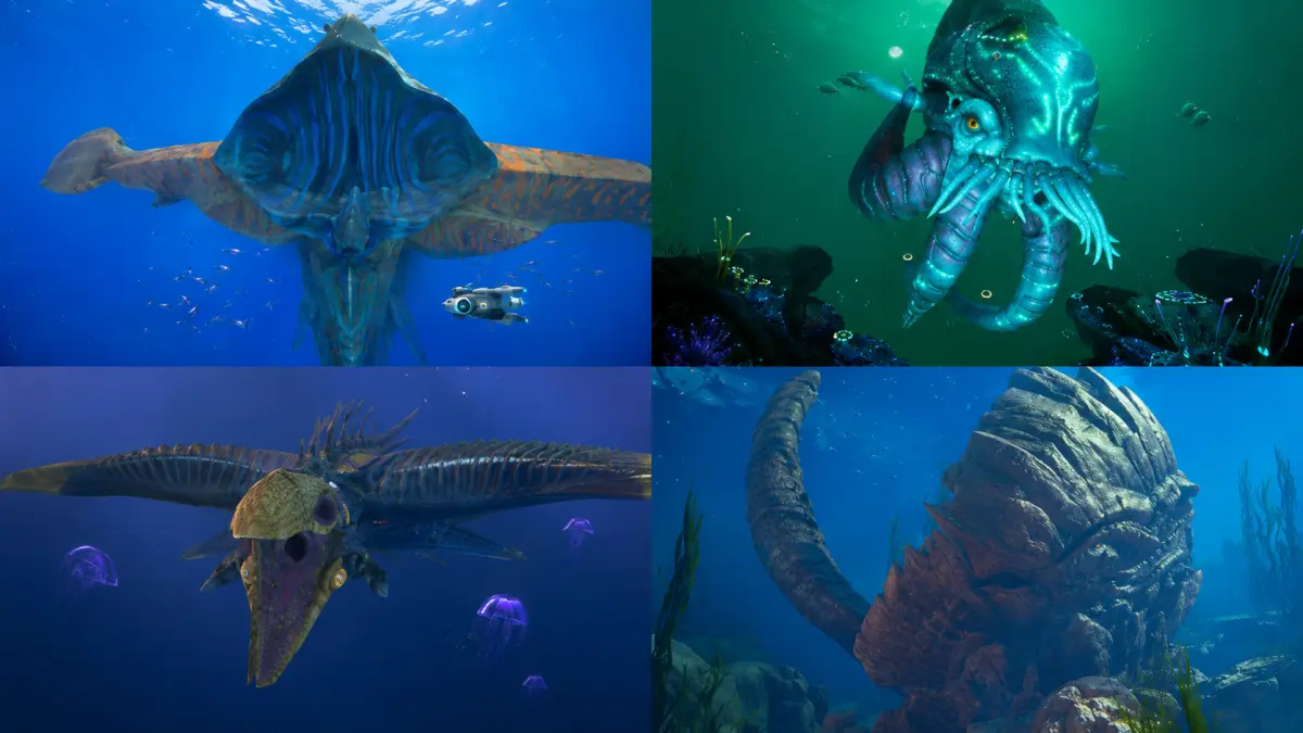Левиафаны в Subnautica 2: где найти, как отсканировать и можно ли их убить