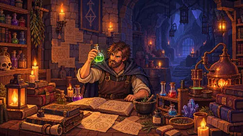 Алхимия в Graveyard Keeper 2: как работают руны, ингредиенты и рецепты
