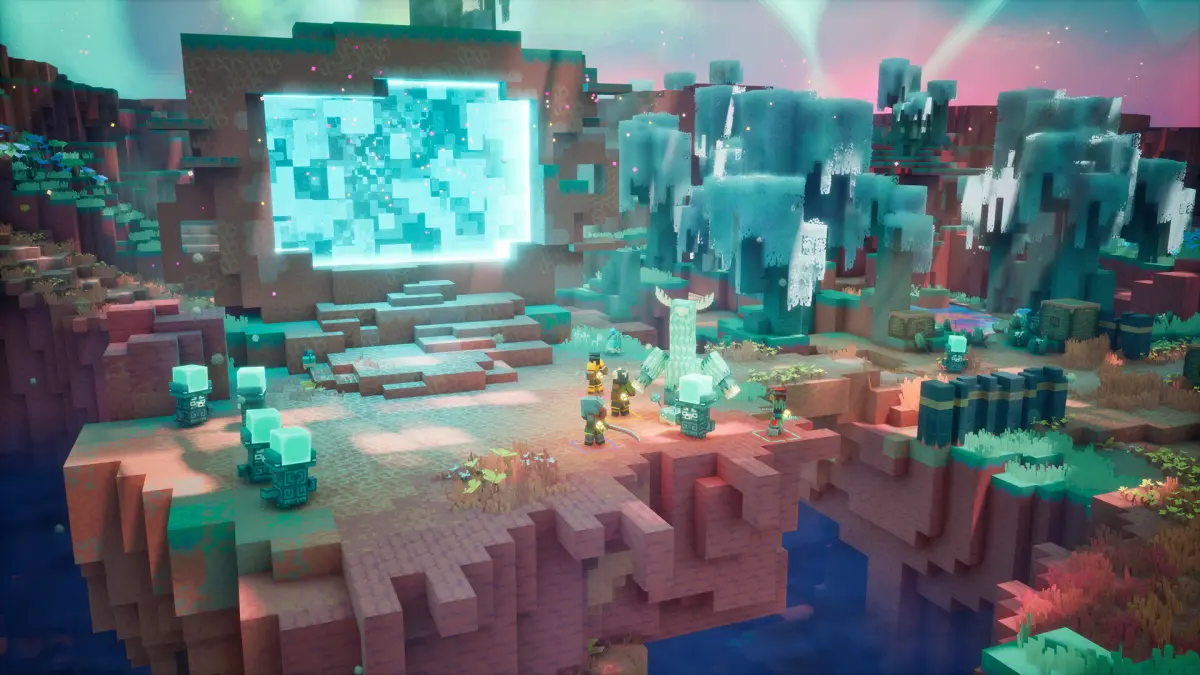 Интерактивная карта Minecraft Dungeons 2: сундуки, оружие, артефакты и броня